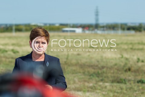  18.09.2015 RZESZOW<br />WIZYTA BEATY SZYDLO NA PODKARPACIU<br />WIZYTA W PARKU NAUKOWO TECHNOLOGICZNYM RZESZOW DWORZYSKO<br />N/Z BEATA SZYDLO<br /> 