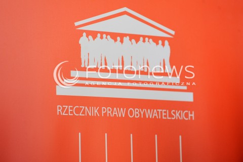  18.09.2015 WARSZAWA<br />KONFERENCJA PRASOWA RZECZNIKA PRAW OBYWATELSKICH<br />N/Z NAPIS RZECZNIK PRAW OBYWATELSKICH<br /> 