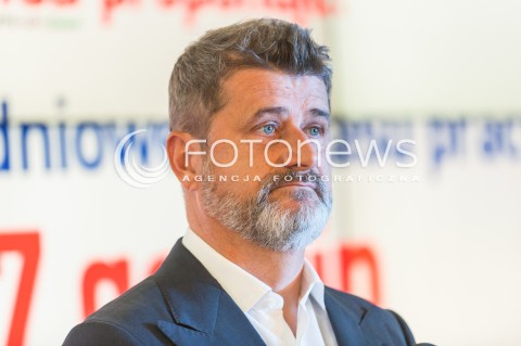  26.09.2015 WARSZAWA<br />KONFERENCJA PRASOWA LESZKA MILLERA I JANUSZA PALIKOTA<br />N/Z JANUSZ PALIKOT <br /> 