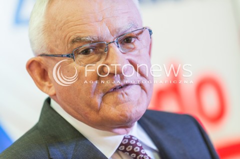  26.09.2015 WARSZAWA<br />KONFERENCJA PRASOWA LESZKA MILLERA I JANUSZA PALIKOTA<br />N/Z LESZEK MILLER<br /> 