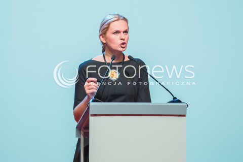  04.10.2015 LODZ<br />KONWENCJA WYBORCZA ZJEDNOCZONEJ LEWICY<br />PREZENTACJA KANDYDATKI NA PREMIERA<br />N/Z BARBARA NOWACKA<br /> 