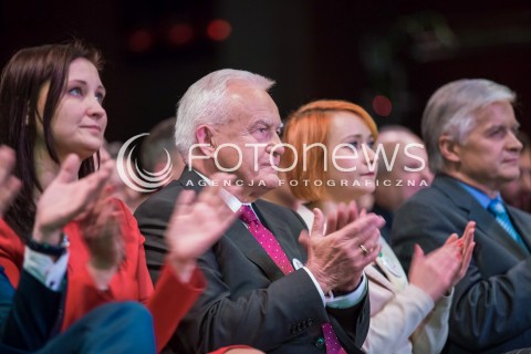  04.10.2015 LODZ<br />KONWENCJA WYBORCZA ZJEDNOCZONEJ LEWICY<br />PREZENTACJA KANDYDATKI NA PREMIERA<br />N/Z LESZEK MILLER<br /> 