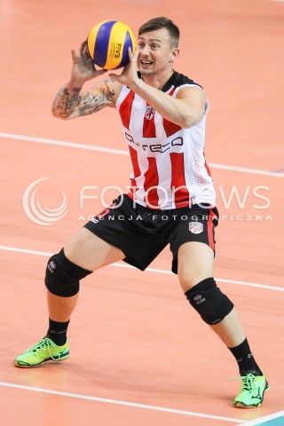  06.10.2015 RZESZOW <br />SIATKOWKA PLUS LIGA 2015/2016 MEN VOLLEYBALL<br />SPARING - MECZ KONTROLNY<br />MECZ ASSECO RESOVIA RZESZOW - CUPRUM LUBIN<br />N/Z KRZYSZTOF IGNACZAK SYLWETKA<br /> 