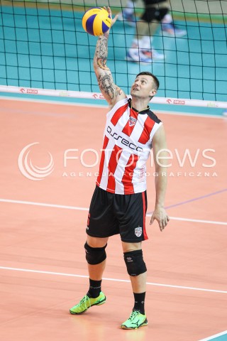  06.10.2015 RZESZOW <br />SIATKOWKA PLUS LIGA 2015/2016 MEN VOLLEYBALL<br />SPARING - MECZ KONTROLNY<br />MECZ ASSECO RESOVIA RZESZOW - CUPRUM LUBIN<br />N/Z KRZYSZTOF IGNACZAK SYLWETKA<br /> 