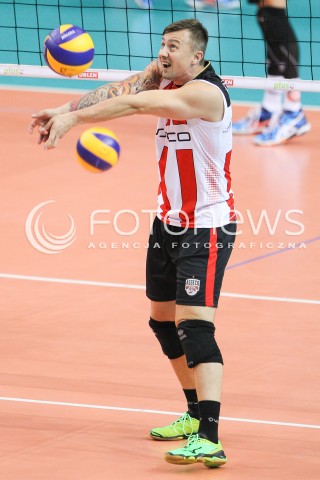  06.10.2015 RZESZOW <br />SIATKOWKA PLUS LIGA 2015/2016 MEN VOLLEYBALL<br />SPARING - MECZ KONTROLNY<br />MECZ ASSECO RESOVIA RZESZOW - CUPRUM LUBIN<br />N/Z KRZYSZTOF IGNACZAK SYLWETKA<br /> 