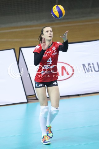  09.10.2015 RZESZOW SIATKOWKA <br />III TURNIEJ O PUCHAR FIRMY DEVELOPRES<br />MECZ DEVELOPRES SKYRES RZESZOW - PALAC BYDGOSZCZ<br />N/Z JOANNA KAPTURSKA SYLWETKA<br /> 