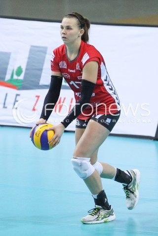  09.10.2015 RZESZOW SIATKOWKA <br />III TURNIEJ O PUCHAR FIRMY DEVELOPRES<br />MECZ DEVELOPRES SKYRES RZESZOW - PALAC BYDGOSZCZ<br />N/Z AGATA SKIBA SYLWETKA<br /> 