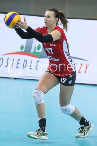  09.10.2015 RZESZOW SIATKOWKA <br />III TURNIEJ O PUCHAR FIRMY DEVELOPRES<br />MECZ DEVELOPRES SKYRES RZESZOW - PALAC BYDGOSZCZ<br />N/Z AGATA SKIBA SYLWETKA<br /> 