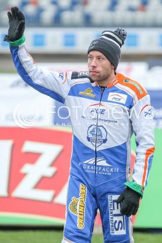  11.10.2015 RZESZOW <br />
ZUZEL PGE SPEEDWAY EKSTRALIGA SEASON 2015 <br />
MECZ PGE STAL RZESZOW - MDM KOMPUTERY ZKS OSTROVIA<br />
N/Z PETER KILDEMAND SYLWETKA<br />
 