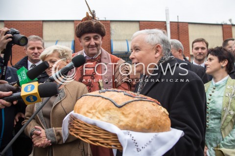Wizyta Jarosława Kaczyńskiego w Brzezinach