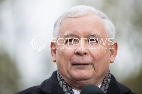  14.10.2015 LODZ<br />
WIZYTA JAROSLAWA KACZYNSKIEGO W BRZEZINACH W WOJEWODZTWIE LODZKIM<br />
N/Z JAROSLAW KACZYNSKI<br />
 