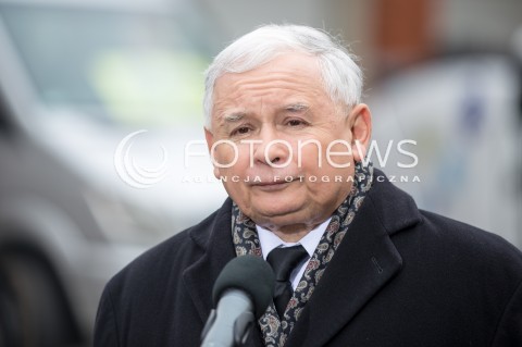  14.10.2015 LODZ<br />
WIZYTA JAROSLAWA KACZYNSKIEGO W BRZEZINACH W WOJEWODZTWIE LODZKIM<br />
N/Z JAROSLAW KACZYNSKI<br />
 