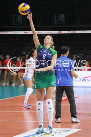  17.10.2015 RZESZOW <br />SIATKOWKA ORLEN LIGA 2015/2016 WOMEN VOLLEYBALL POLAND POLISH ORLENLIGA LEAGUE SEASON 2015/2016 <br />MECZ DEVELOPRES SKYRES RZESZOW - PGE ATOM TREFL SOPOT <br />N/Z ZUZANNA EFIMIENKO SYLWETKA <br /> 