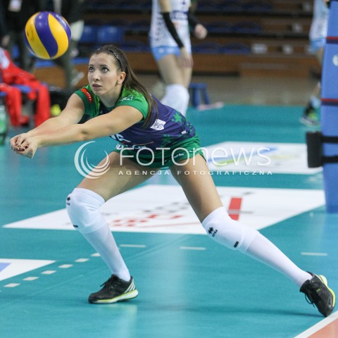  17.10.2015 RZESZOW <br />SIATKOWKA ORLEN LIGA 2015/2016 WOMEN VOLLEYBALL POLAND POLISH ORLENLIGA LEAGUE SEASON 2015/2016 <br />MECZ DEVELOPRES SKYRES RZESZOW - PGE ATOM TREFL SOPOT <br />N/Z KLAUDIA KACZOROWSKA SYLWETKA <br /> 
