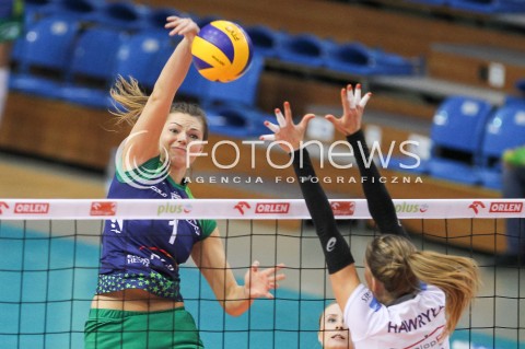  17.10.2015 RZESZOW <br />SIATKOWKA ORLEN LIGA 2015/2016 WOMEN VOLLEYBALL POLAND POLISH ORLENLIGA LEAGUE SEASON 2015/2016 <br />MECZ DEVELOPRES SKYRES RZESZOW - PGE ATOM TREFL SOPOT <br />N/Z MAJA TOKARSKA <br /> 