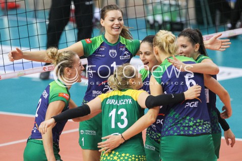  17.10.2015 RZESZOW <br />SIATKOWKA ORLEN LIGA 2015/2016 WOMEN VOLLEYBALL POLAND POLISH ORLENLIGA LEAGUE SEASON 2015/2016 <br />MECZ DEVELOPRES SKYRES RZESZOW - PGE ATOM TREFL SOPOT <br />N/Z MAJA TOKARSKA RADOSC EMOCJE <br /> 