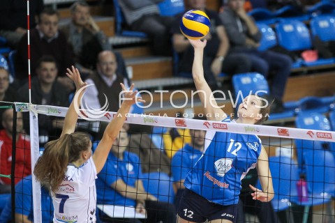  21.10.2015 RZESZOW<br />SIATKOWKA ORLEN LIGA 2015/2016 WOMEN VOLLEYBALL POLAND POLISH ORLENLIGA LEAGUE SEASON 2015/2016<br />MECZ DEVELOPRES SKYRES RZESZOW - POLSKI CUKIER MUSZYNIANKA MUSZYNA <br />N/Z JUSTYNA SOSNOWSKA <br /> 