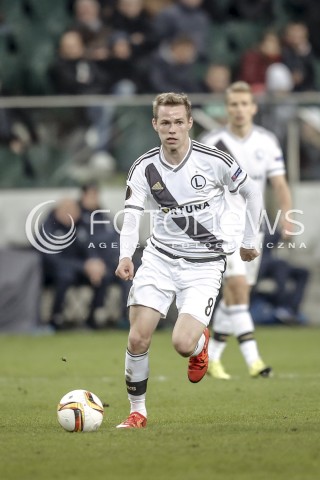  22.10.2015 WARSZAWA PILKA NOZNA <br />FOOTBALL POLISH LIGA EUROPY STADION LEGII <br />MECZ LEGIA WARSZAWA - CLUB BRUGGE<br />N/Z ONDREJ DUDA<br /> 