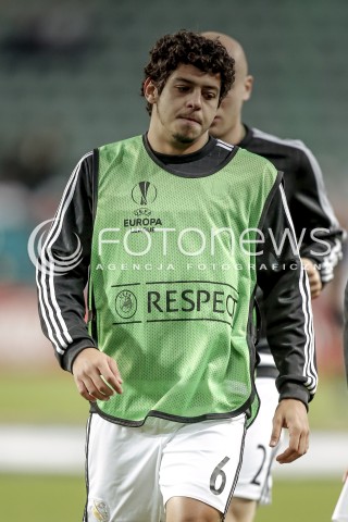 22.10.2015 WARSZAWA PILKA NOZNA <br />FOOTBALL POLISH LIGA EUROPY STADION LEGII <br />MECZ LEGIA WARSZAWA - CLUB BRUGGE<br />N/Z GUILHERME<br /> 