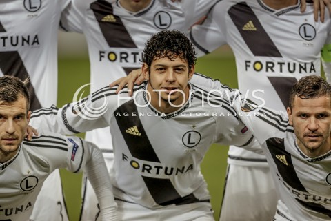  22.10.2015 WARSZAWA PILKA NOZNA <br />FOOTBALL POLISH LIGA EUROPY STADION LEGII <br />MECZ LEGIA WARSZAWA - CLUB BRUGGE<br />N/Z GUILHERME<br /> 