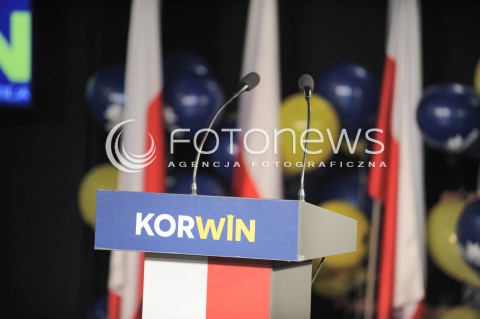  25.10.2015 WARSZAWA <br />
WIECZOR WYBORCZY PARTII KORWIN<br />
N/Z MOWNICA<br />
 