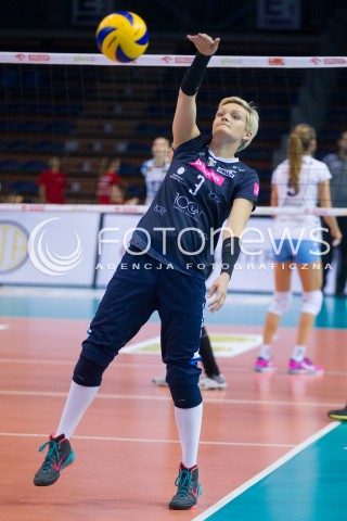  31.10.2015 RZESZOW<br />SIATKOWKA ORLEN LIGA 2015/2016 WOMEN VOLLEYBALL POLAND POLISH ORLENLIGA LEAGUE SEASON 2015/2016<br />MECZ DEVELOPRES SKYRES RZESZOW - TAURON MKS DABROWA GORNICZA <br />N/Z KAROLINA ROZYCKA SYLWETKA <br /> 