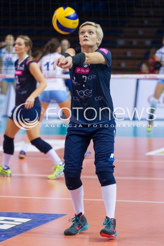 31.10.2015 RZESZOW<br />SIATKOWKA ORLEN LIGA 2015/2016 WOMEN VOLLEYBALL POLAND POLISH ORLENLIGA LEAGUE SEASON 2015/2016<br />MECZ DEVELOPRES SKYRES RZESZOW - TAURON MKS DABROWA GORNICZA <br />N/Z KAROLINA ROZYCKA SYLWETKA <br /> 