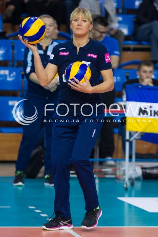 31.10.2015 RZESZOW<br />SIATKOWKA ORLEN LIGA 2015/2016 WOMEN VOLLEYBALL POLAND POLISH ORLENLIGA LEAGUE SEASON 2015/2016<br />MECZ DEVELOPRES SKYRES RZESZOW - TAURON MKS DABROWA GORNICZA <br />N/Z MAGDALENA SLIWA - II TRENER ( ASSISTANT COACH ) SYLWETKA <br /> 