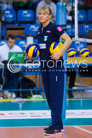  31.10.2015 RZESZOW<br />SIATKOWKA ORLEN LIGA 2015/2016 WOMEN VOLLEYBALL POLAND POLISH ORLENLIGA LEAGUE SEASON 2015/2016<br />MECZ DEVELOPRES SKYRES RZESZOW - TAURON MKS DABROWA GORNICZA <br />N/Z MAGDALENA SLIWA - II TRENER ( ASSISTANT COACH ) SYLWETKA <br /> 