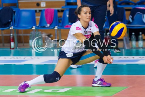  31.10.2015 RZESZOW<br />SIATKOWKA ORLEN LIGA 2015/2016 WOMEN VOLLEYBALL POLAND POLISH ORLENLIGA LEAGUE SEASON 2015/2016<br />MECZ DEVELOPRES SKYRES RZESZOW - TAURON MKS DABROWA GORNICZA <br />N/Z KRYSTYNA STRASZ SYLWETKA <br /> 