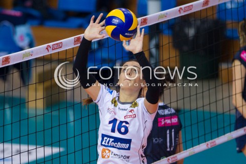  31.10.2015 RZESZOW<br />SIATKOWKA ORLEN LIGA 2015/2016 WOMEN VOLLEYBALL POLAND POLISH ORLENLIGA LEAGUE SEASON 2015/2016<br />MECZ DEVELOPRES SKYRES RZESZOW - TAURON MKS DABROWA GORNICZA <br />N/Z VESELA BONCHEVA SYLWETKA <br /> 