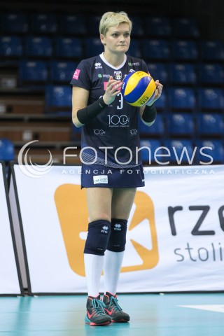 31.10.2015 RZESZOW<br />SIATKOWKA ORLEN LIGA 2015/2016 WOMEN VOLLEYBALL POLAND POLISH ORLENLIGA LEAGUE SEASON 2015/2016<br />MECZ DEVELOPRES SKYRES RZESZOW - TAURON MKS DABROWA GORNICZA <br />N/Z KAROLINA ROZYCKA SYLWETKA <br /> 