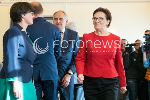 Posiedzenie Rady Ministrów w Warszawie