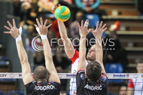  04.11.2015 RZESZOW POLAND<br />SIATKOWKA LIGA MISTRZOW <br />MEN CEV VOLLEYBALL CHAMPIONS LEAGUE 2015/2016<br />MATCH ASSECO RESOVIA - DRAGONS LUGANO <br />N/Z BARTOSZ KUREK <br /> 