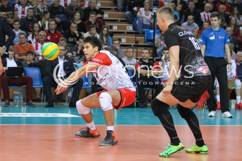  04.11.2015 RZESZOW POLAND<br />SIATKOWKA LIGA MISTRZOW <br />MEN CEV VOLLEYBALL CHAMPIONS LEAGUE 2015/2016<br />MATCH ASSECO RESOVIA - DRAGONS LUGANO <br />N/Z ALEKSANDER SLIWKA <br /> 