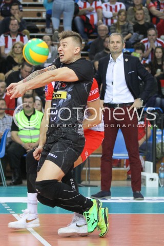  04.11.2015 RZESZOW POLAND<br />SIATKOWKA LIGA MISTRZOW <br />MEN CEV VOLLEYBALL CHAMPIONS LEAGUE 2015/2016<br />MATCH ASSECO RESOVIA - DRAGONS LUGANO <br />N/Z KRZYSZTOF IGNACZAK ANDRZEJ KOWAL - I TRENER ( HEAD COACH ) <br /> 