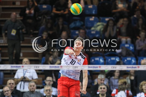  04.11.2015 RZESZOW POLAND<br />SIATKOWKA LIGA MISTRZOW <br />MEN CEV VOLLEYBALL CHAMPIONS LEAGUE 2015/2016<br />MATCH ASSECO RESOVIA - DRAGONS LUGANO <br />N/Z JOCHEN SCHOPS SYLWETKA <br /> 