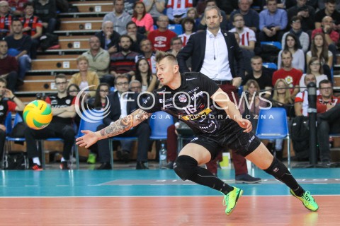  04.11.2015 RZESZOW POLAND<br />SIATKOWKA LIGA MISTRZOW <br />MEN CEV VOLLEYBALL CHAMPIONS LEAGUE 2015/2016<br />MATCH ASSECO RESOVIA - DRAGONS LUGANO <br />N/Z KRZYSZTOF IGNACZAK ANDRZEJ KOWAL - I TRENER ( HEAD COACH ) OBRONA<br /> 