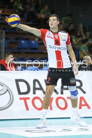  07.11.2015 RZESZOW<br />SIATKOWKA PLUSLIGA 2015/2016 MEN VOLLEYBALL POLAND POLISH PLUS LIGA LEAGUE SEASON 2015/2016<br />MECZ ASSECO RESOVIA RZESZOW - BBTS BIELSKO BIALA <br />N/Z THOMAS JAESCHKE SYLWETKA <br /> 