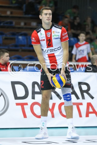  07.11.2015 RZESZOW<br />SIATKOWKA PLUSLIGA 2015/2016 MEN VOLLEYBALL POLAND POLISH PLUS LIGA LEAGUE SEASON 2015/2016<br />MECZ ASSECO RESOVIA RZESZOW - BBTS BIELSKO BIALA <br />N/Z THOMAS JAESCHKE SYLWETKA <br /> 