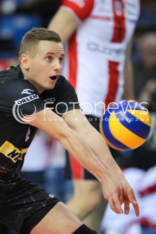  07.11.2015 RZESZOW<br />SIATKOWKA PLUSLIGA 2015/2016 MEN VOLLEYBALL POLAND POLISH PLUS LIGA LEAGUE SEASON 2015/2016<br />MECZ ASSECO RESOVIA RZESZOW - BBTS BIELSKO BIALA <br />N/Z DAMIAN WOJTASZEK SYLWETKA <br /> 
