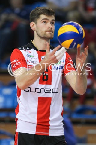  07.11.2015 RZESZOW<br />SIATKOWKA PLUSLIGA 2015/2016 MEN VOLLEYBALL POLAND POLISH PLUS LIGA LEAGUE SEASON 2015/2016<br />MECZ ASSECO RESOVIA RZESZOW - BBTS BIELSKO BIALA <br />N/Z DAWID DRYJA SYLWETKA <br /> 