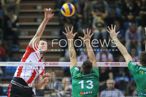  07.11.2015 RZESZOW<br />SIATKOWKA PLUSLIGA 2015/2016 MEN VOLLEYBALL POLAND POLISH PLUS LIGA LEAGUE SEASON 2015/2016<br />MECZ ASSECO RESOVIA RZESZOW - BBTS BIELSKO BIALA <br />N/Z BARTOSZ KUREK <br /> 