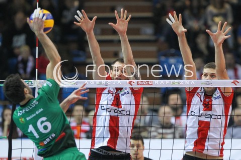 07.11.2015 RZESZOW<br />SIATKOWKA PLUSLIGA 2015/2016 MEN VOLLEYBALL POLAND POLISH PLUS LIGA LEAGUE SEASON 2015/2016<br />MECZ ASSECO RESOVIA RZESZOW - BBTS BIELSKO BIALA <br />N/Z BARTOSZ KUREK DMYTRO PASHYTSKYY ( PASZYCKI ) <br /> 