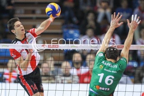  07.11.2015 RZESZOW<br />SIATKOWKA PLUSLIGA 2015/2016 MEN VOLLEYBALL POLAND POLISH PLUS LIGA LEAGUE SEASON 2015/2016<br />MECZ ASSECO RESOVIA RZESZOW - BBTS BIELSKO BIALA <br />N/Z ALEKSANDER SLIWKA <br /> 
