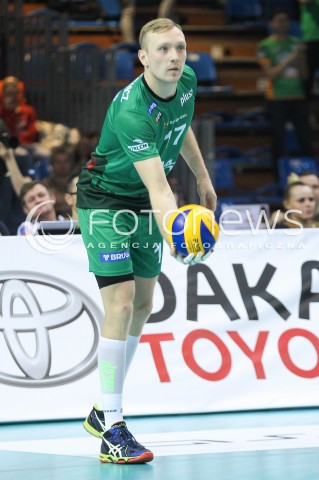  07.11.2015 RZESZOW<br />SIATKOWKA PLUSLIGA 2015/2016 MEN VOLLEYBALL POLAND POLISH PLUS LIGA LEAGUE SEASON 2015/2016<br />MECZ ASSECO RESOVIA RZESZOW - BBTS BIELSKO BIALA <br />N/Z MATEUSZ SACHAREWICZ SYLWETKA <br /> 