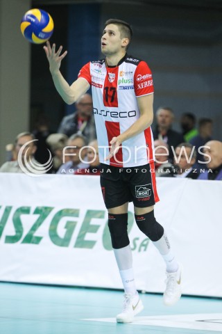  07.11.2015 RZESZOW<br />SIATKOWKA PLUSLIGA 2015/2016 MEN VOLLEYBALL POLAND POLISH PLUS LIGA LEAGUE SEASON 2015/2016<br />MECZ ASSECO RESOVIA RZESZOW - BBTS BIELSKO BIALA <br />N/Z NIKOLAY PENCHEV ( NIKOLAJ PENCZEW ) SYLWETKA <br /> 