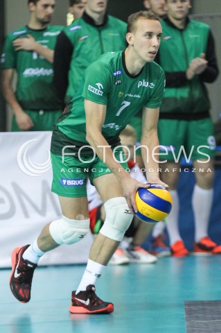  07.11.2015 RZESZOW<br />SIATKOWKA PLUSLIGA 2015/2016 MEN VOLLEYBALL POLAND POLISH PLUS LIGA LEAGUE SEASON 2015/2016<br />MECZ ASSECO RESOVIA RZESZOW - BBTS BIELSKO BIALA <br />N/Z GRZEGORZ PILARZ SYLWETKA <br /> 