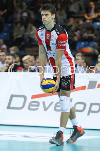  07.11.2015 RZESZOW<br />SIATKOWKA PLUSLIGA 2015/2016 MEN VOLLEYBALL POLAND POLISH PLUS LIGA LEAGUE SEASON 2015/2016<br />MECZ ASSECO RESOVIA RZESZOW - BBTS BIELSKO BIALA <br />N/Z ALEKSANDER SLIWKA SYLWETKA <br /> 