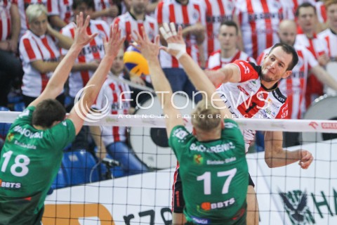  07.11.2015 RZESZOW<br />SIATKOWKA PLUSLIGA 2015/2016 MEN VOLLEYBALL POLAND POLISH PLUS LIGA LEAGUE SEASON 2015/2016<br />MECZ ASSECO RESOVIA RZESZOW - BBTS BIELSKO BIALA <br />N/Z BARTOSZ KUREK <br /> 